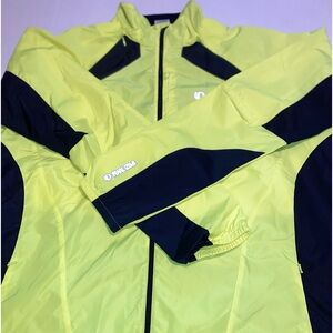 PEARL IZUMI SELECT BARRIER JACKET YELLOW/BLACK XXL EUC